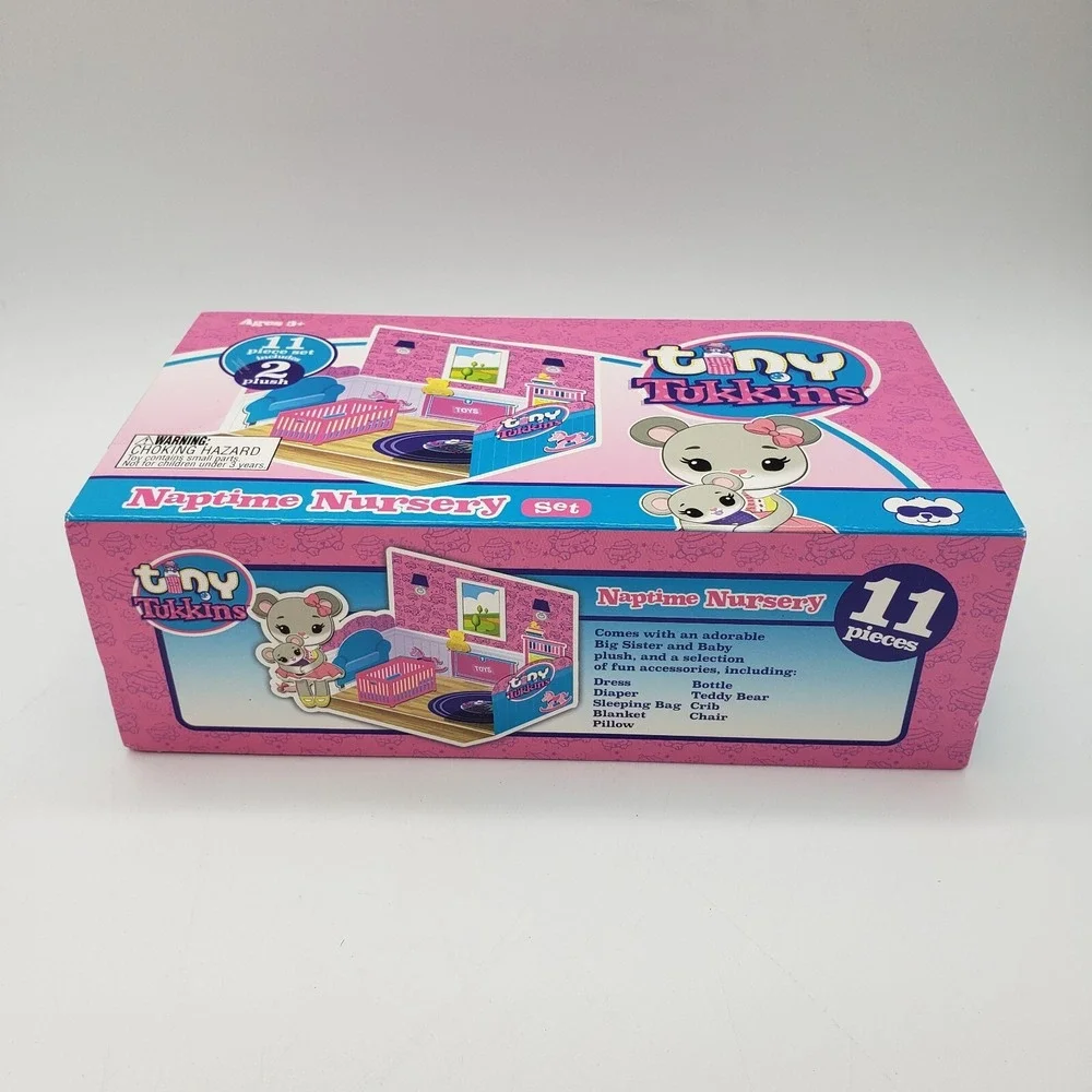 Tiny Tukkins‎ Mouse Naptime Nursery Core Pack Brand New
